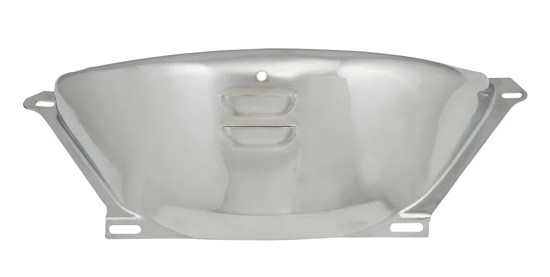 5135 – MR GASKET Auto Trans Torque Converter Dust Cover, For Use With GM 700R4/ TH350/ TH400 Transmissions Steel Chro...